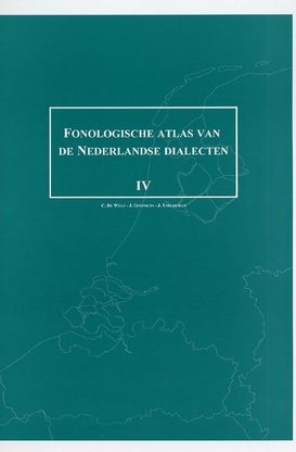 Fonologische Atlas van de Nederlandse Dialecten. Deel IV (afl. 3) De consonanten